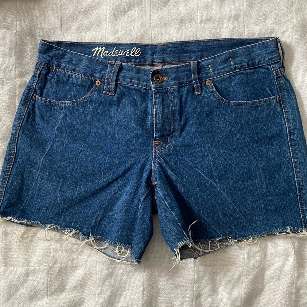 Madewell Denim Shorts- mid rise